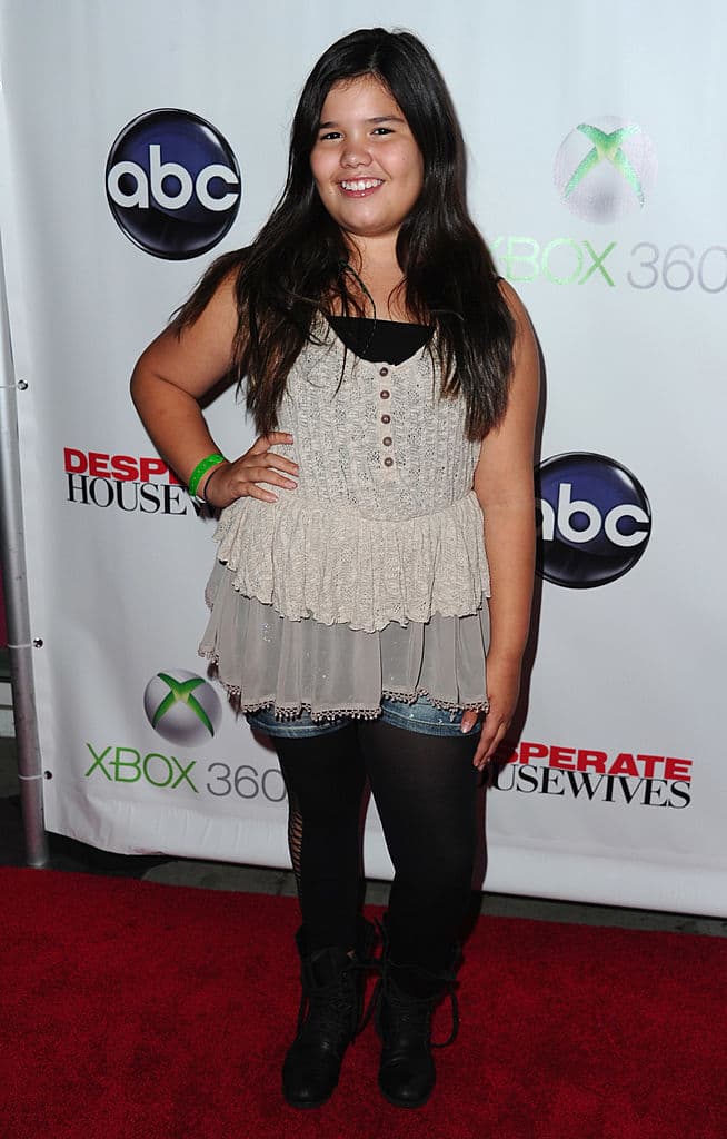 La joven, que era tan solo una niña cuando terminó la serie en el año 2012, ha cambiado mucho desde entonces.