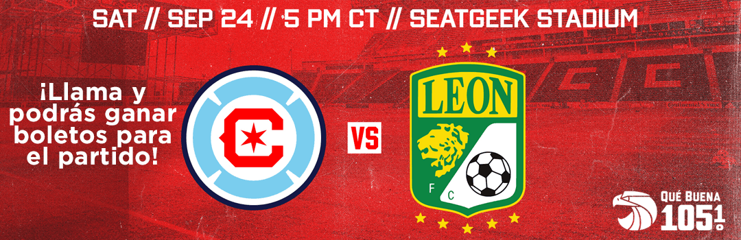 Llévate boletos gratis para León vs Chicago Fire