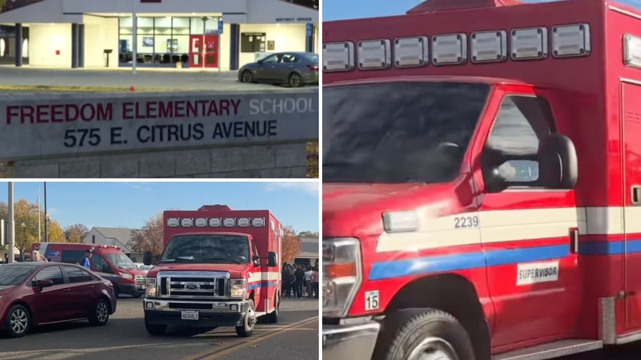 Escuela primaria cierra luego de que 25 estudiantes enfermaran después del almuerzo al centro de California