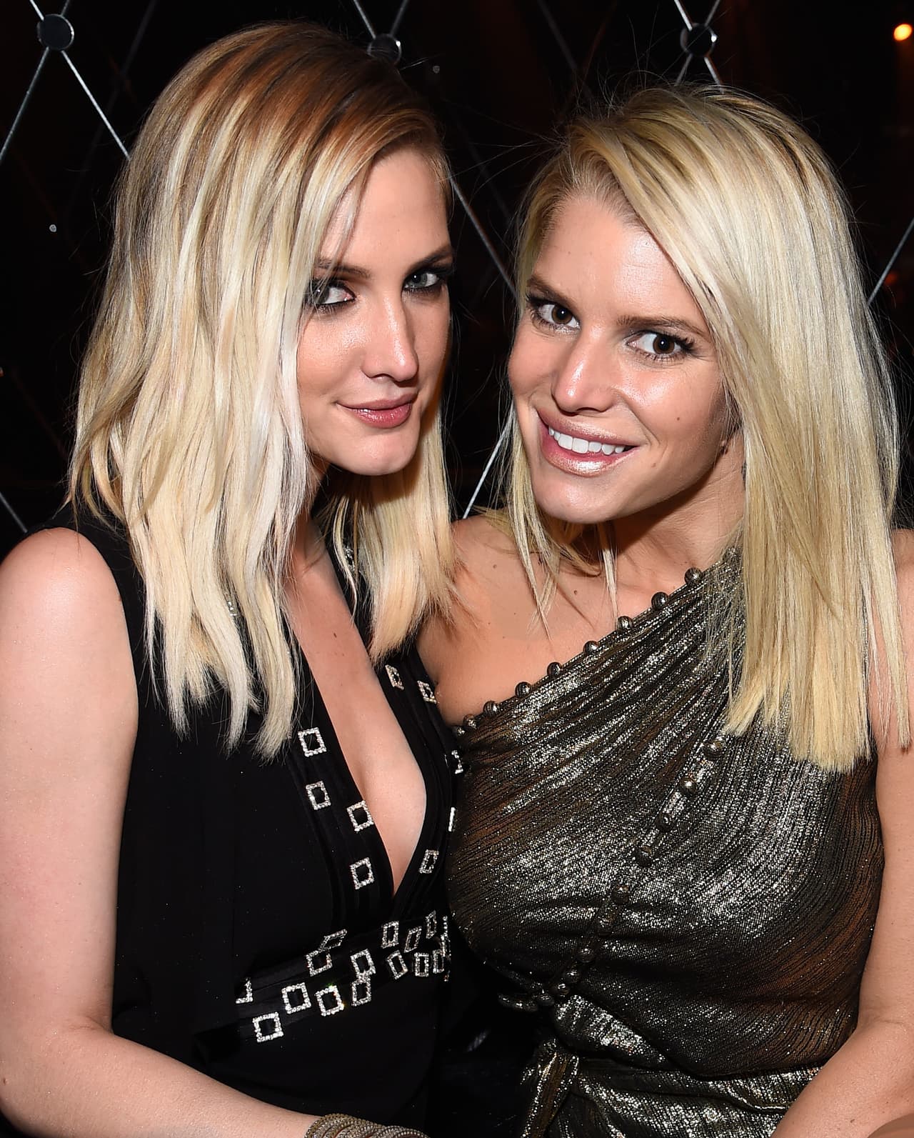 Ashlee Simpson durante su embarazo.