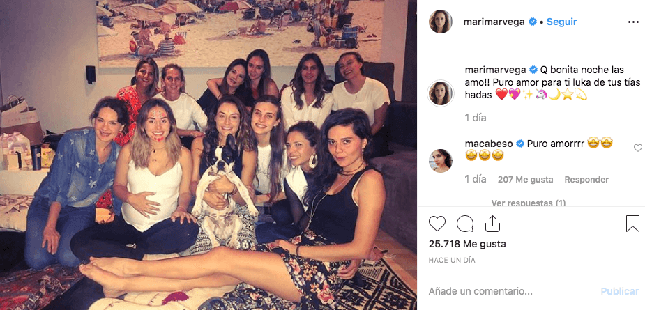 El pasado 5 de abril la actriz compartió la reunión de té organizada por su hermana Marimar Vega,
<b><a href="https://www.univision.com/famosos/zuria-vega-celebra-ceremonia-especial-por-la-proxima-llegada-de-su-bebe-y-se-tatua-la-pancita-fotos" target="_blank">con motivo de la llegada de Luka</a></b>. Ambas mostraron detalles del evento.