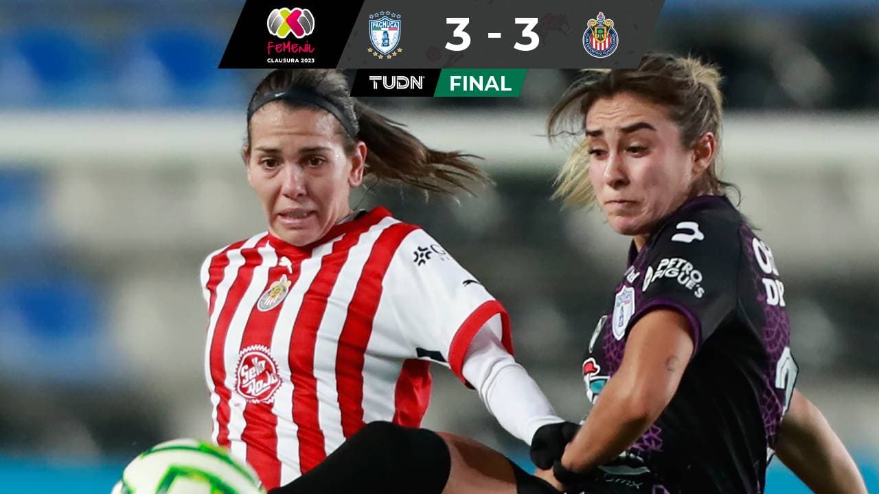 Feria de goles entre Pachuca y Chivas para iniciar Cuartos de Final en la Liga MX Femenil