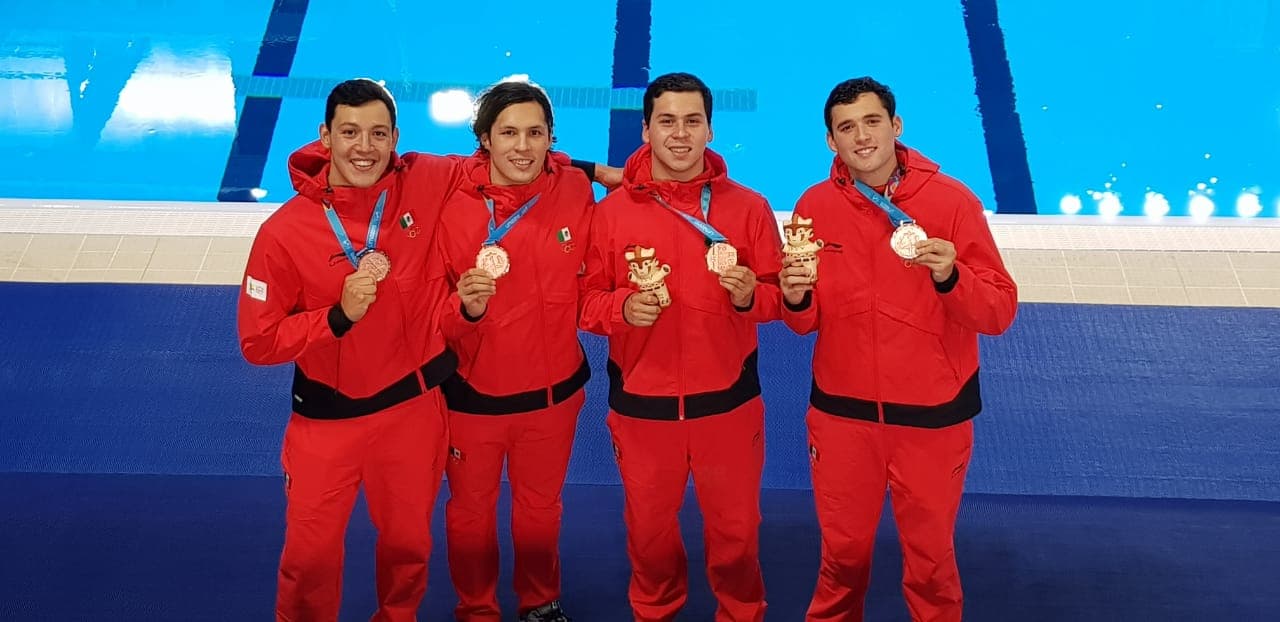 Bronce para México en natación