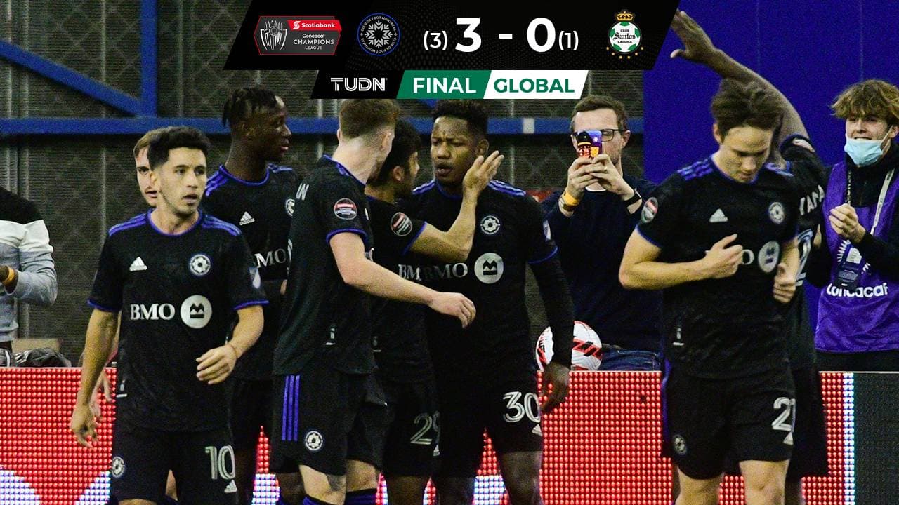 Montreal vence a Santos Laguna y lo elimina de la Concacaf Champions League