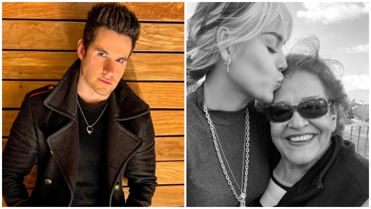 Eleazar Gómez reacciona a la muerte de la abuela de su ex Danna Paola y le envía un mensaje