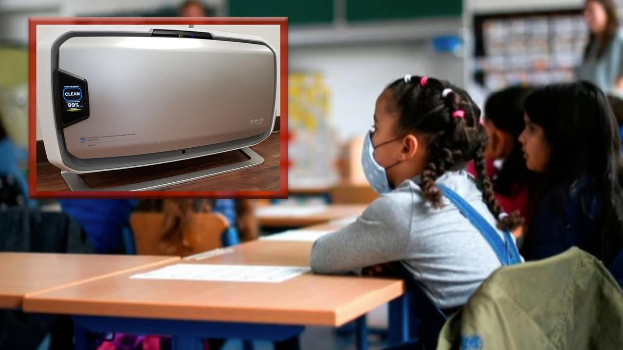 Distrito escolar del Valle compra filtradores de aire para mantener salones descontaminados y sin Covid 19