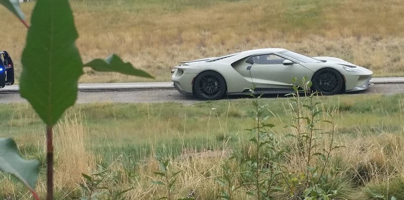 Los Ford GT detenidos en Colorado estaban llevando a cabo pruebas de manejo en alta elevación.