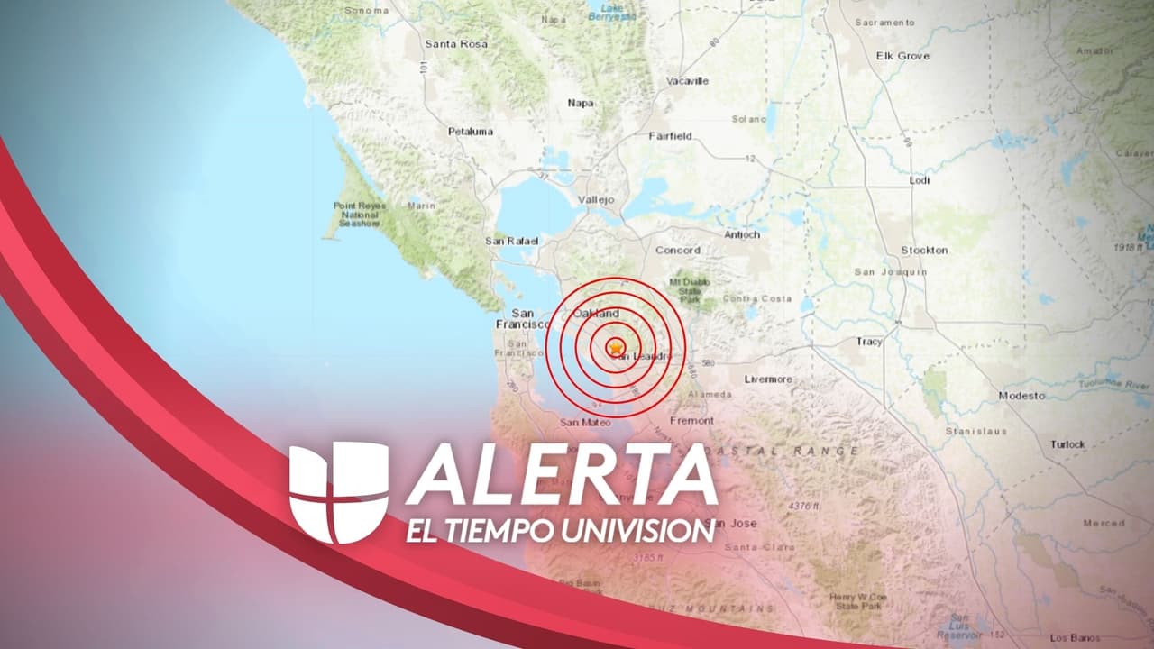 Temblor en la Bahía: reportan sismo de magnitud 3.1 en San Leandro