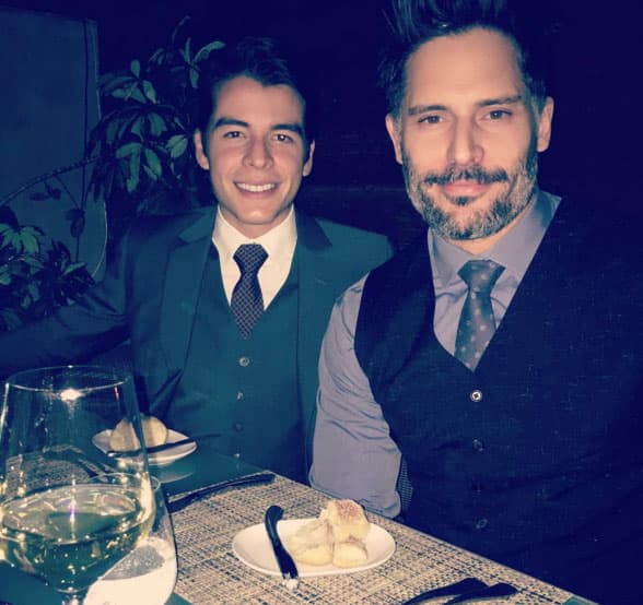 Por supuesto, no podían faltar su hijo Manolo y su marido, Joe Manganiello.