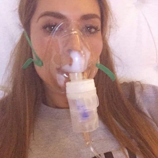 Hace tan sólo unos días reportó que había estado muy enferma. Afortunadamente ya está completamente recuperada.