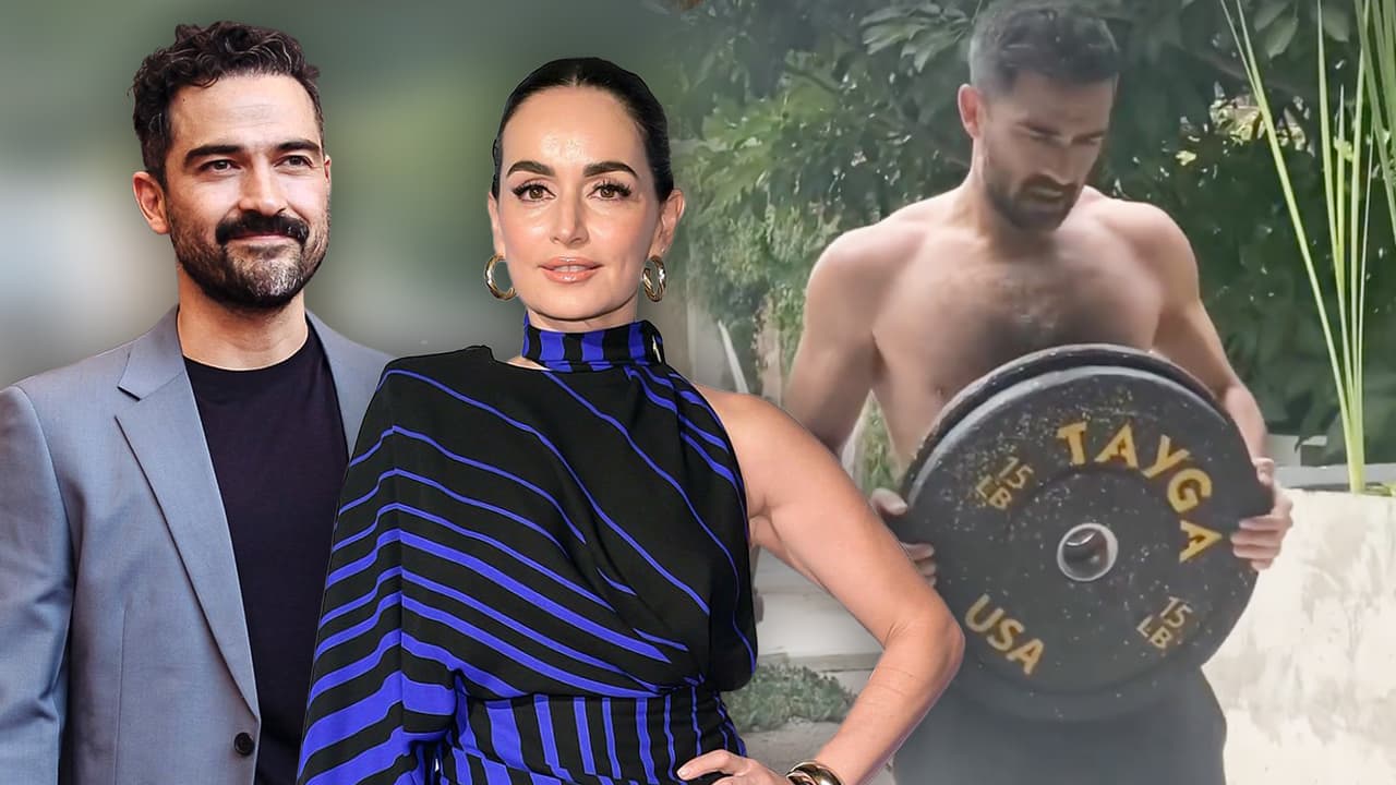 Descamisado y haciendo ejercicio, Ana de la Reguera capta a 'Poncho' Herrera en medio de supuesto romance