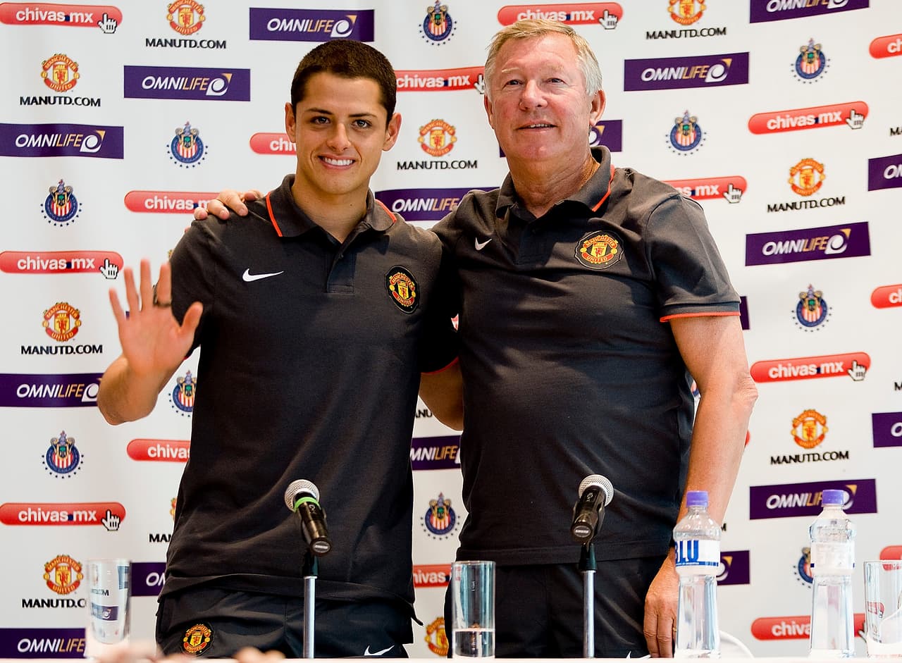 ‘Chicharito’ envió mensaje de apoyo a Sir Alex Ferguson