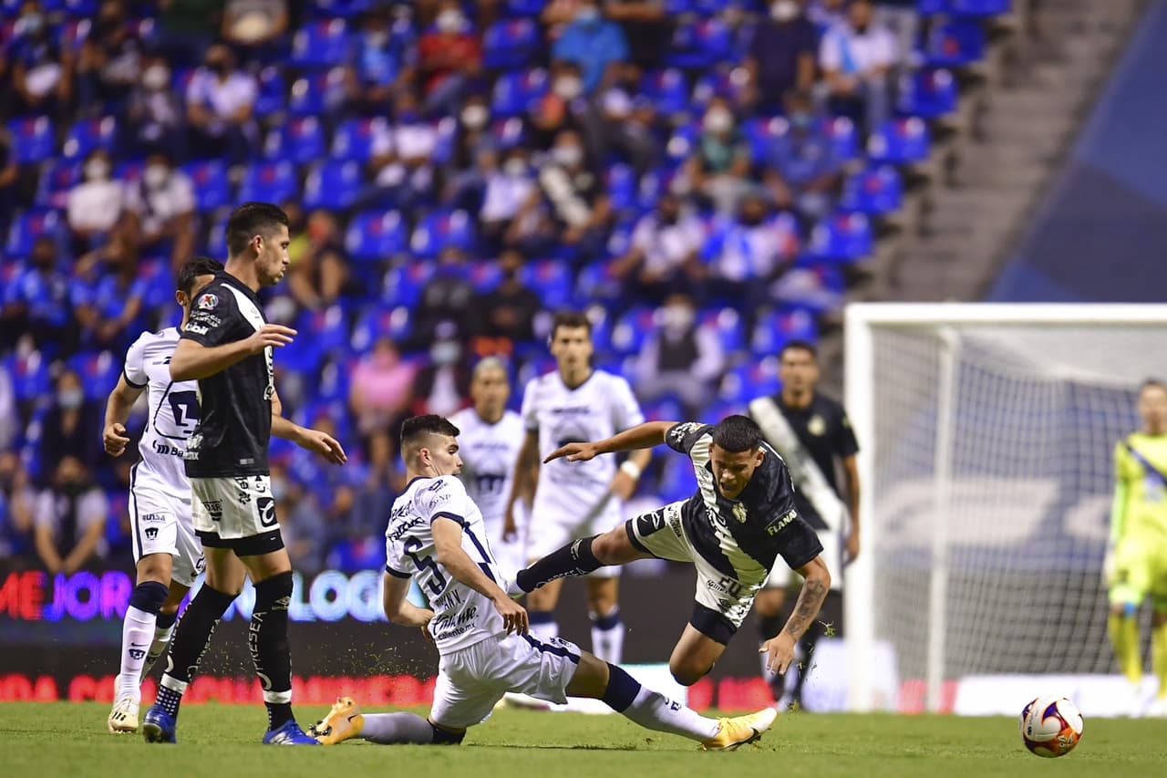 Pumas y Puebla no logran romper el 0-0 y la Franja se mantiene en la taercera plaza del torneo, mientras que Pumas se queda en el onceavo lugar.