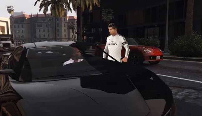 Cristiano Ronaldo, el nuevo villano de Grand Theft Auto