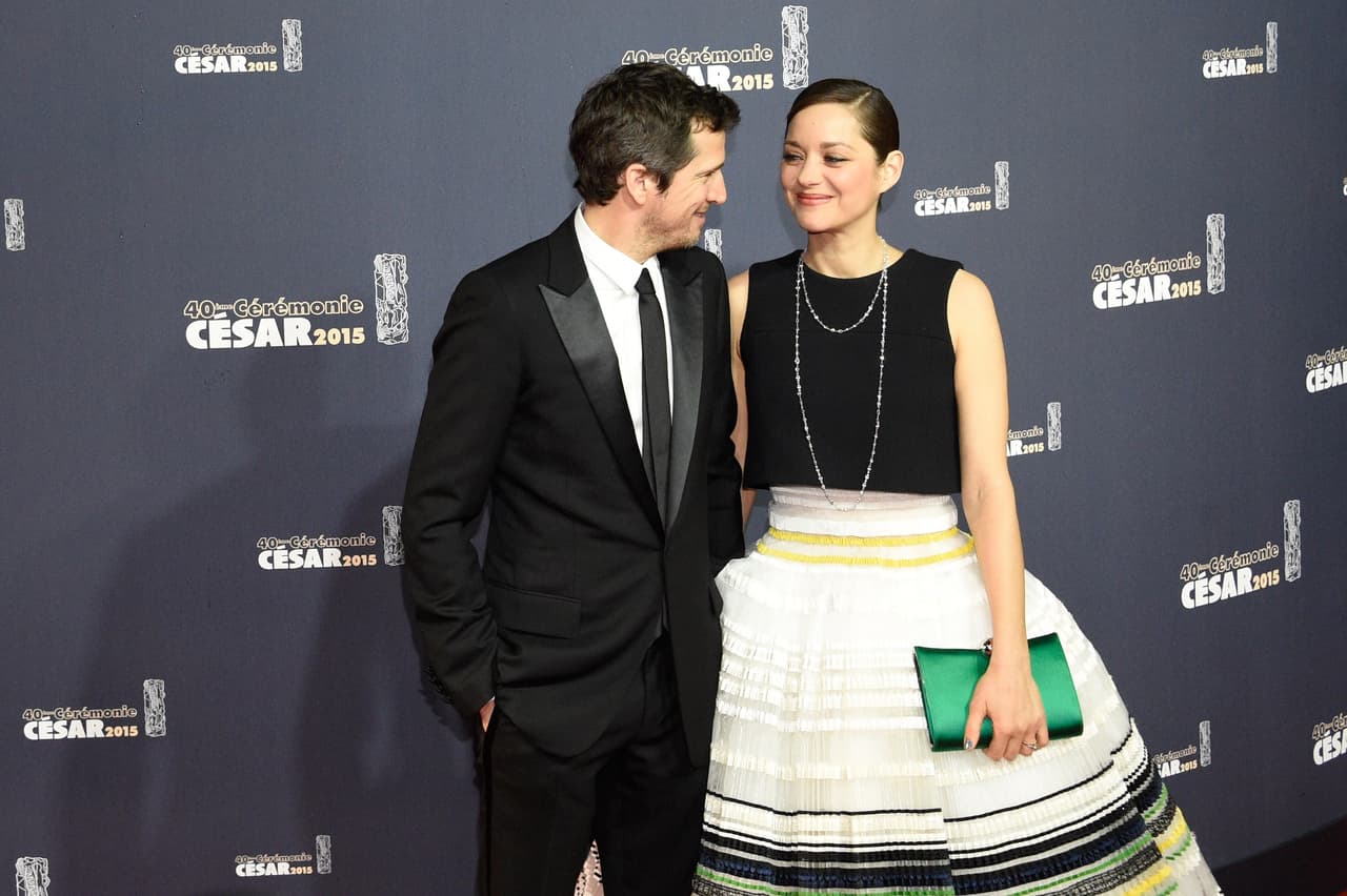 Marion Cotillard y su esposo Guillaume Canet.