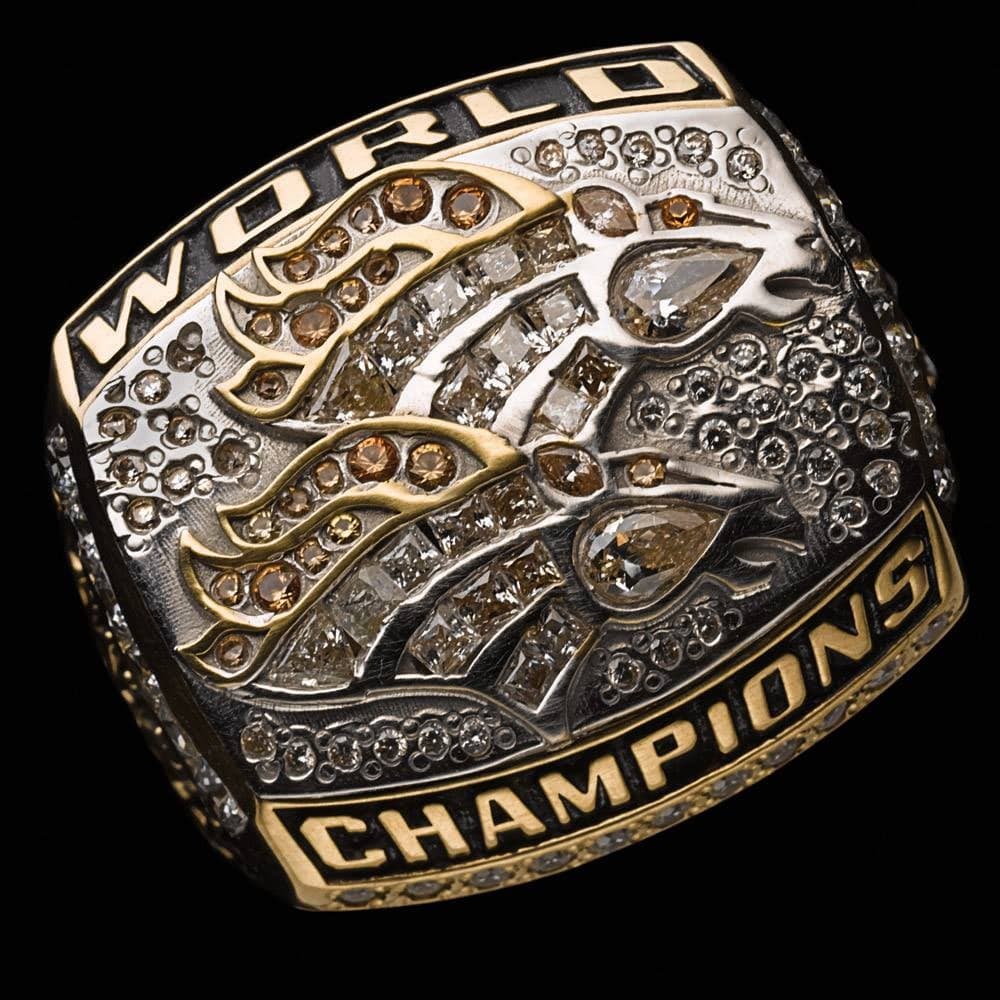 Super Bowl XXXIII | La colección completa de todos los anillos del Super Bowl.