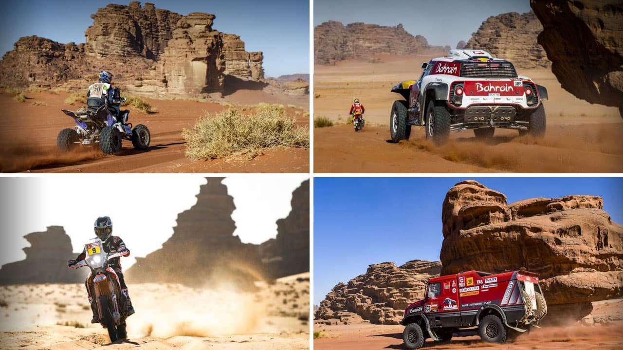 Carlos Sainz encabeza el Rally Dakar en Autos - Etapa 3