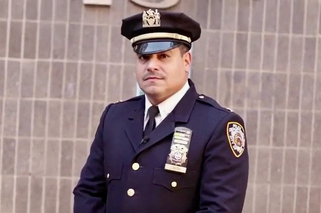 Edward Caban es el primer jefe latino de la Policía de Nueva York, anunciado por el alcalde Eric Adams.