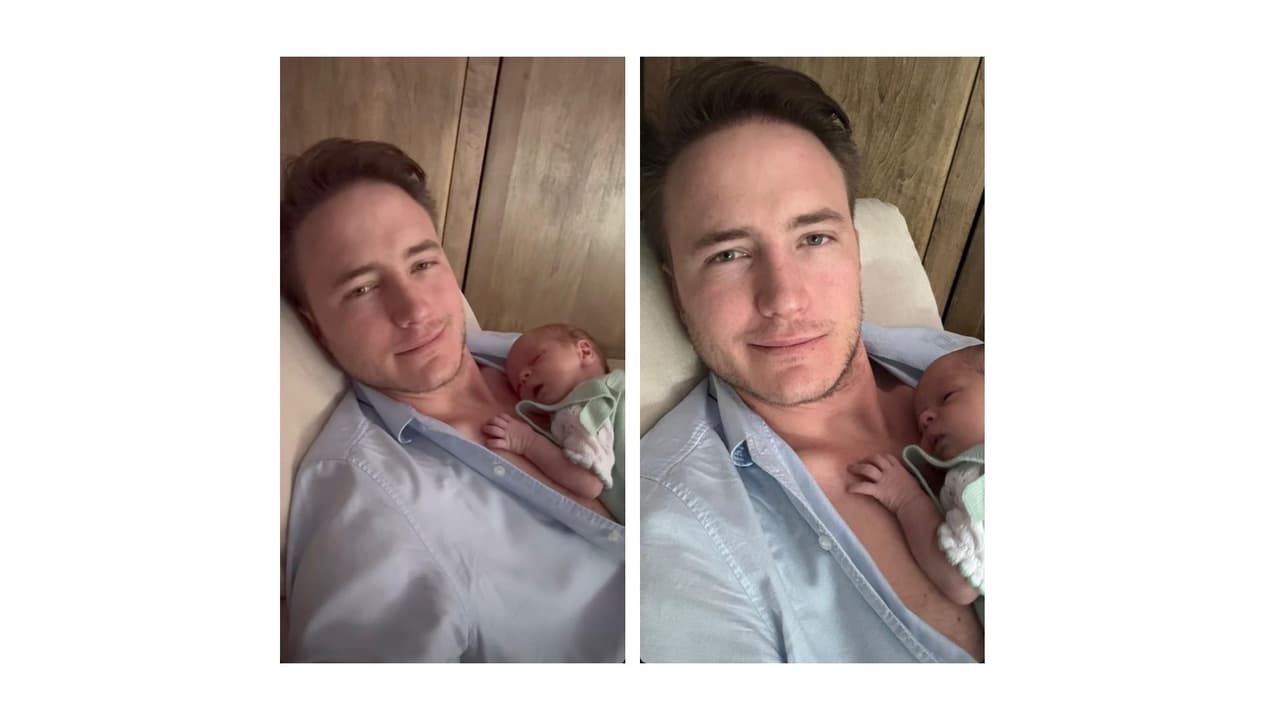 El pequeño Alonso nació el 9 de mayo de 2024.