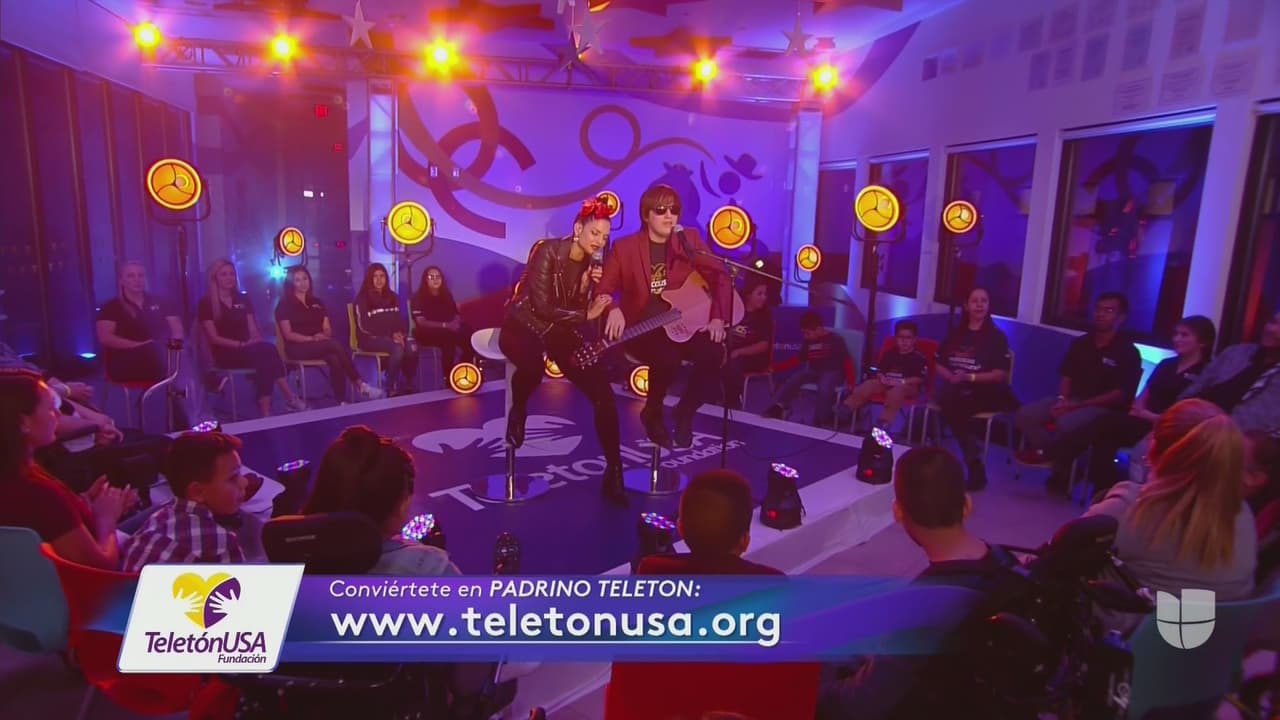 Además de conocer historias de superación de pequeños con capacidades diferentes, el CRIT USA fue escenario de varios números musicales como el de Natalia Jiménez y Nahuel Penissi con el tema ‘Creo en mí’.