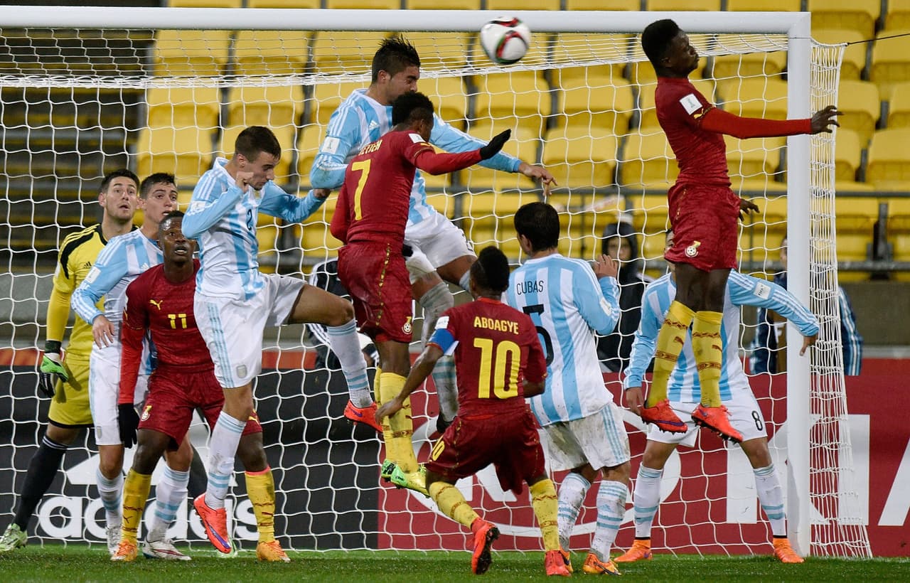 Ghana dejó a Argentina al borde del abismo en el Mundial Sub-20