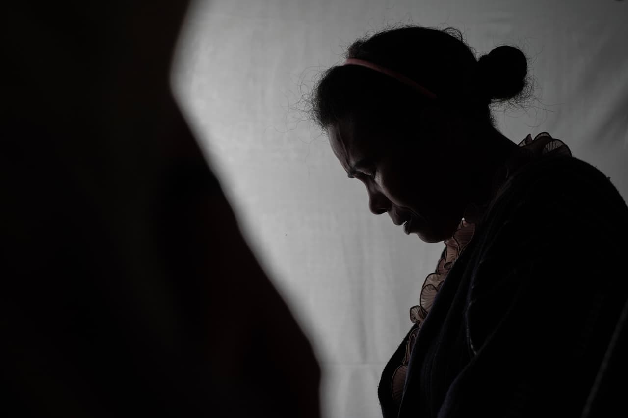 Cándida temía que su hija de siete años padeciera congalalá.Cándida temía que su hija de siete años padeciera congalalá.