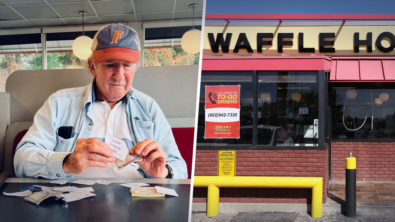 “Ama a todos”: Abuelo de Florida regala miles de dólares a extraños en Florida