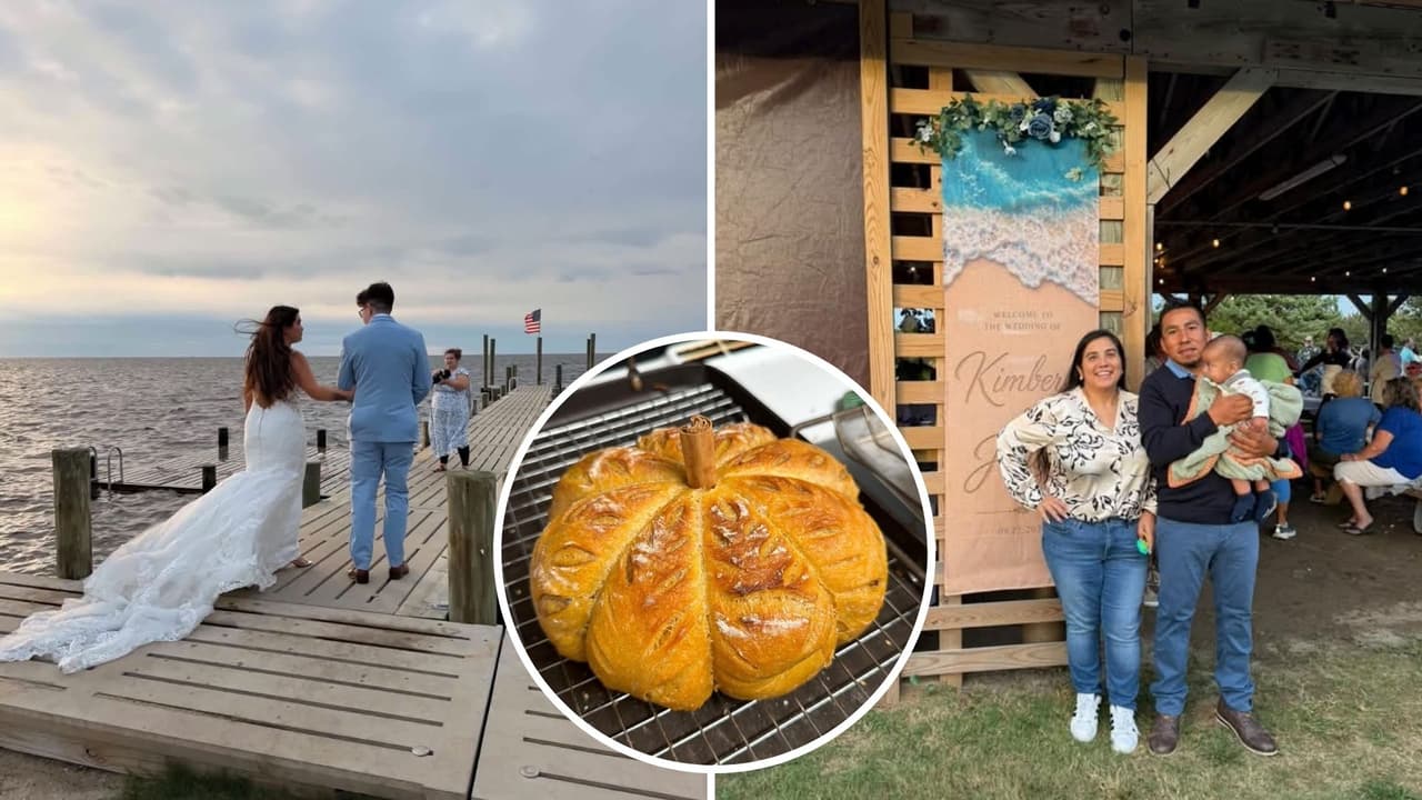 Familia hispana cuenta cómo vivió la boda de Jayden y Kim, la pareja que quedó varada en Outer Banks sin sus invitados