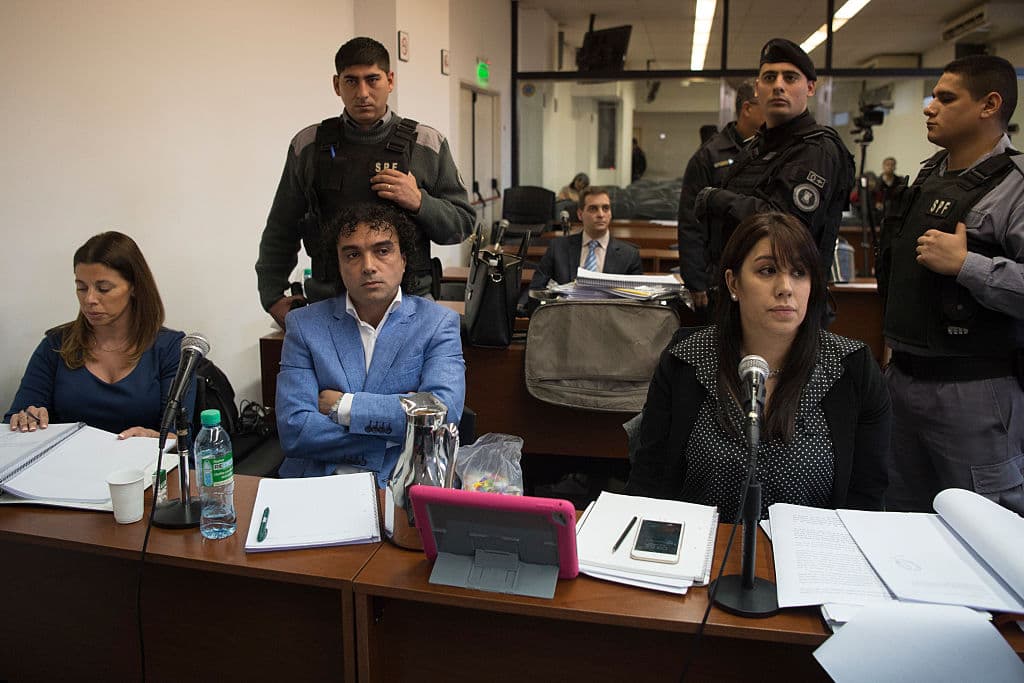 Henry López Londoño, en audiencia de juicio en Buenos Aires