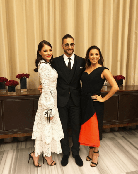 A la actividad también asistió la actriz española Andrea Duro, novia del futbolista Javier ‘Chicharito’ Hernández.