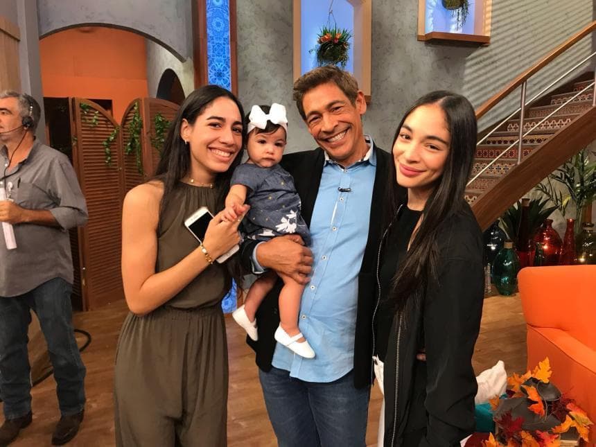 Este 2017 ha sido muy especial para Johnny: en febrero nació su primer nieta Amaia.