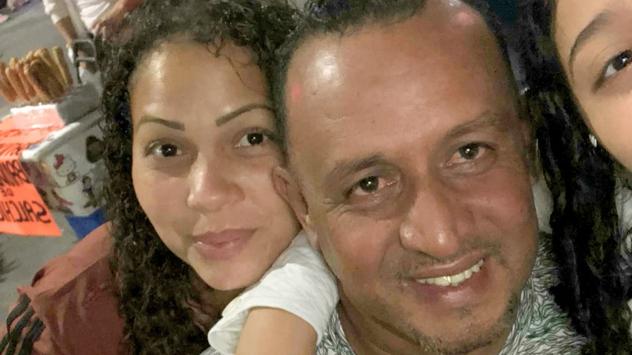 Marjulin Briceño y Richard Pastor Pérez, su expareja, aparecen juntos en esta fotografía. La venezolana desapareció el 28 de septiembre en Denton.