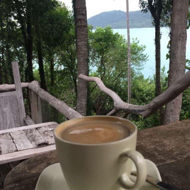 Un delicioso cafecito para empezar con energía su paseo.