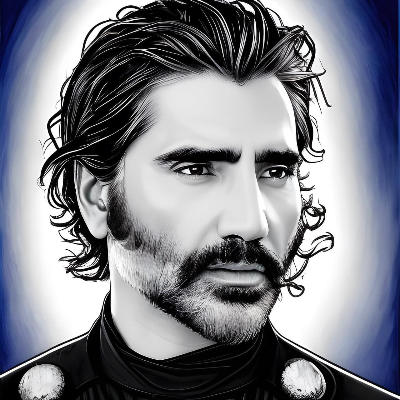 Alejandro Fernández también compartió diferentes fotos generadas por Inteligencia Artificial, y fue realmente sorprendente.