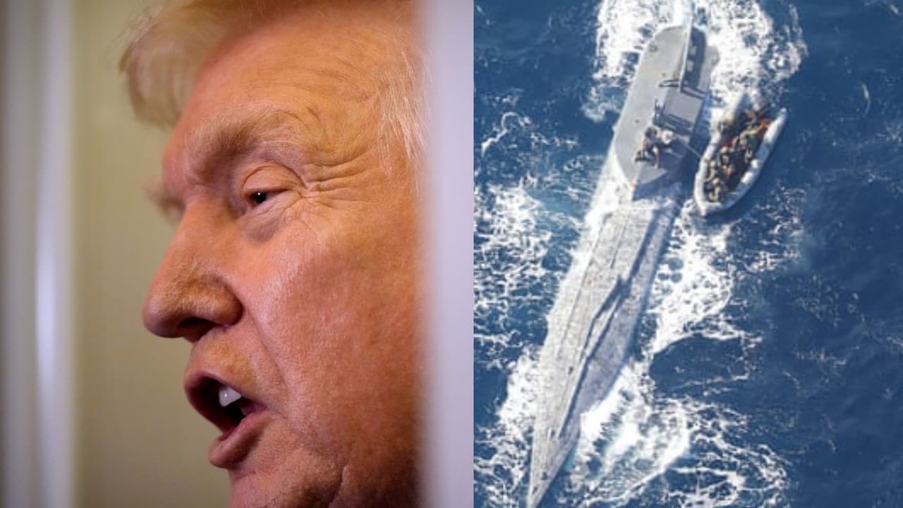 "Los vamos a atacar muy duro en tierra", Trump advierte de sus siguientes pasos en su campaña contra el narco