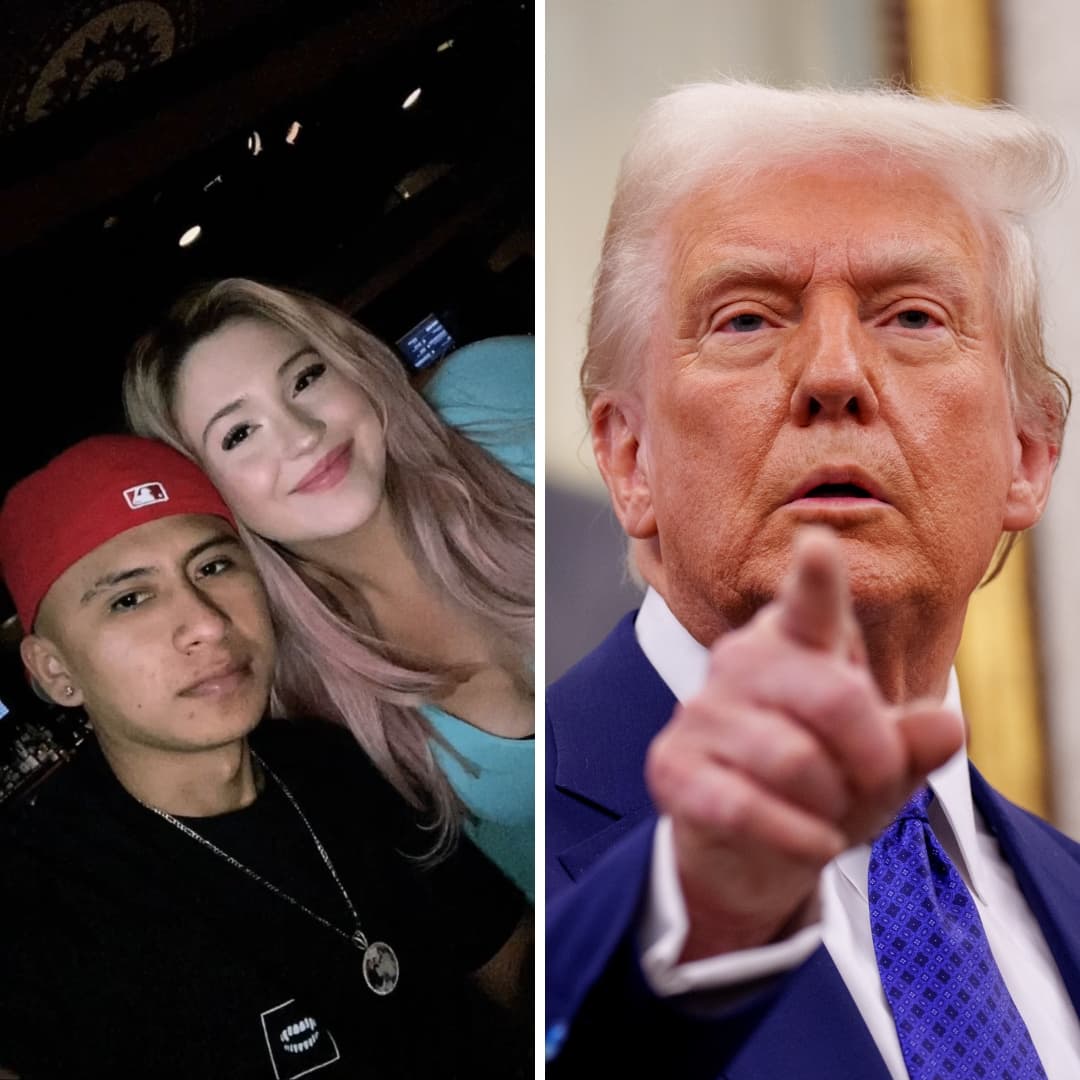 Mujer estadounidense ‘desafía’ a Donald Trump para proteger a su esposo latino