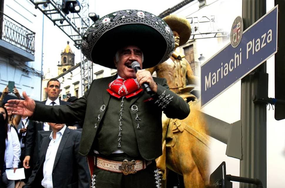 Buscan honrar a 'Chente' Fernández con una calle cerca de la Plaza del Mariachi en Los Ángeles