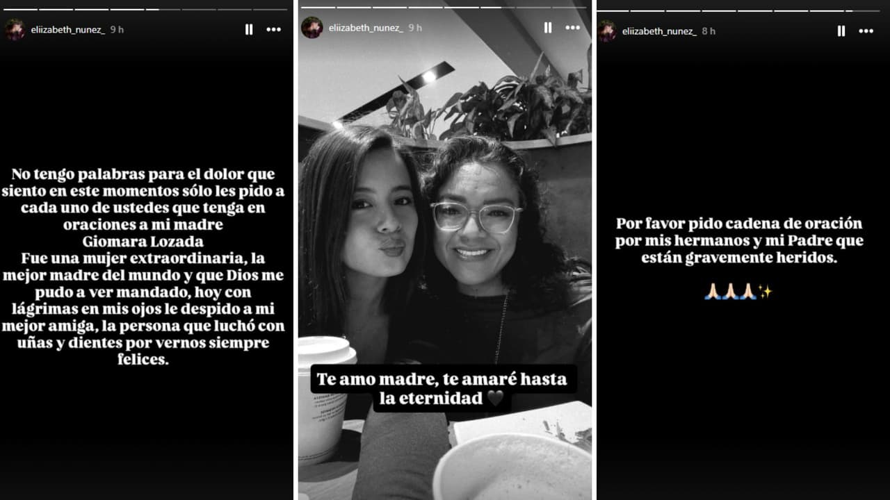 Lili, hija de Mauricio Núñez, rompe el silencio tras la muerte de su mamá y pide oraciones por su papá y hermanos.