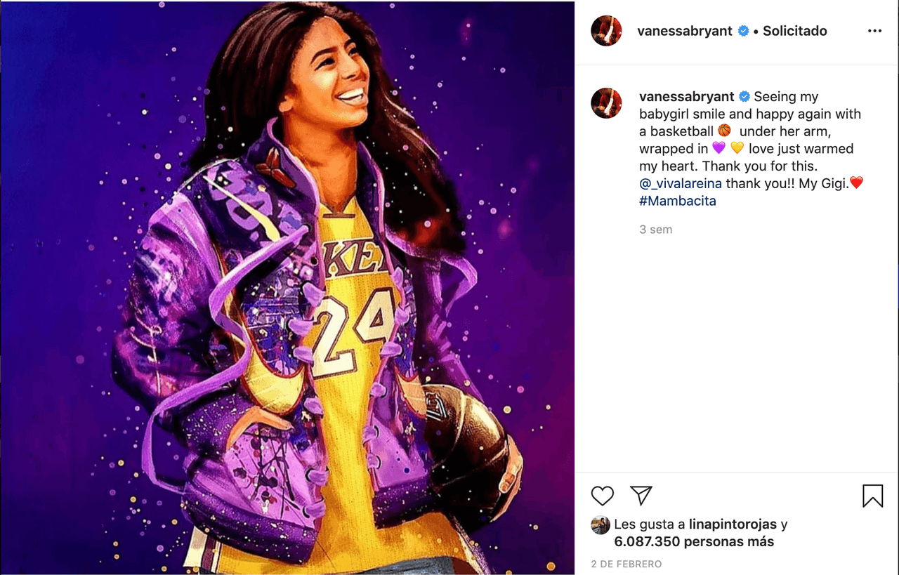 También compartió algunas ilustraciones que la gente le hacía llegar, recordándole lo importantes que fueron su hija y esposo.