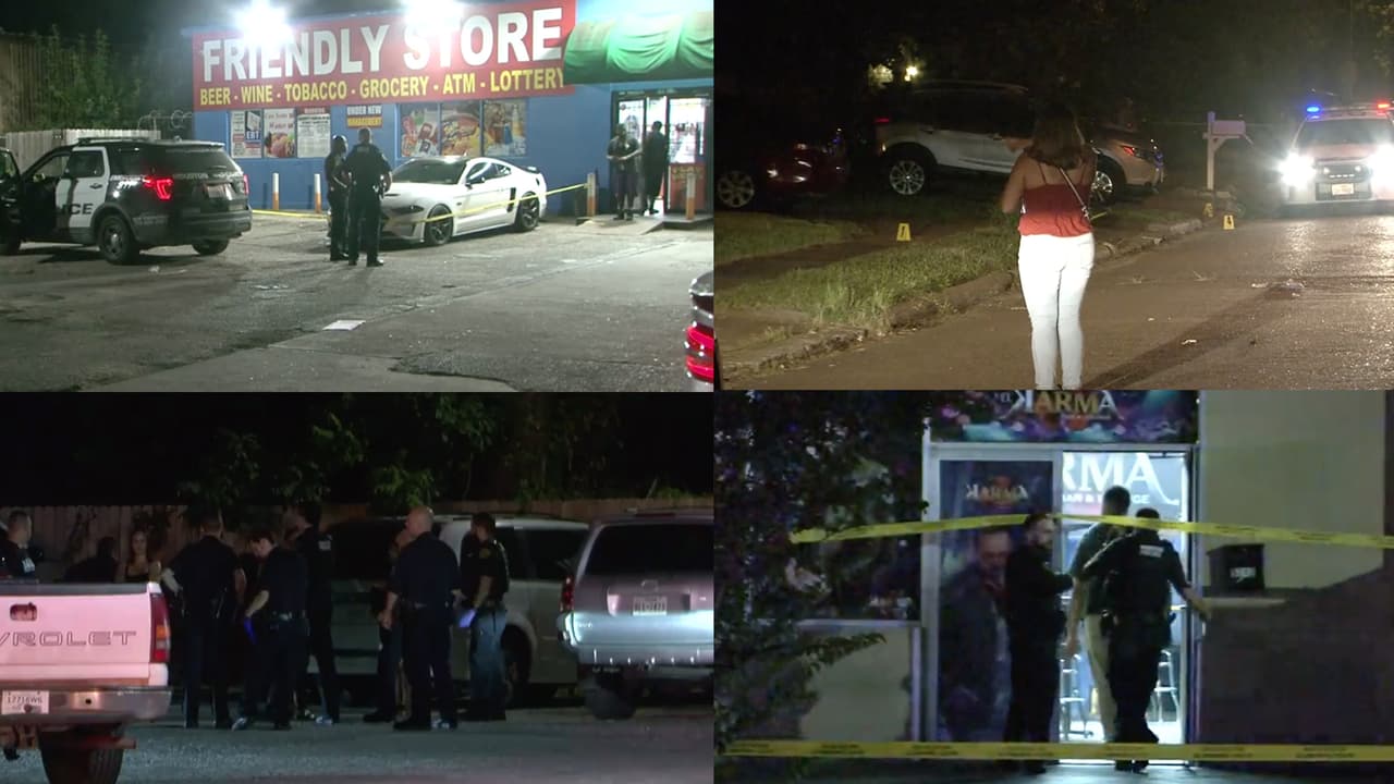 Houston vive un fin de semana violento con varios tiroteos que dejan ocho heridos