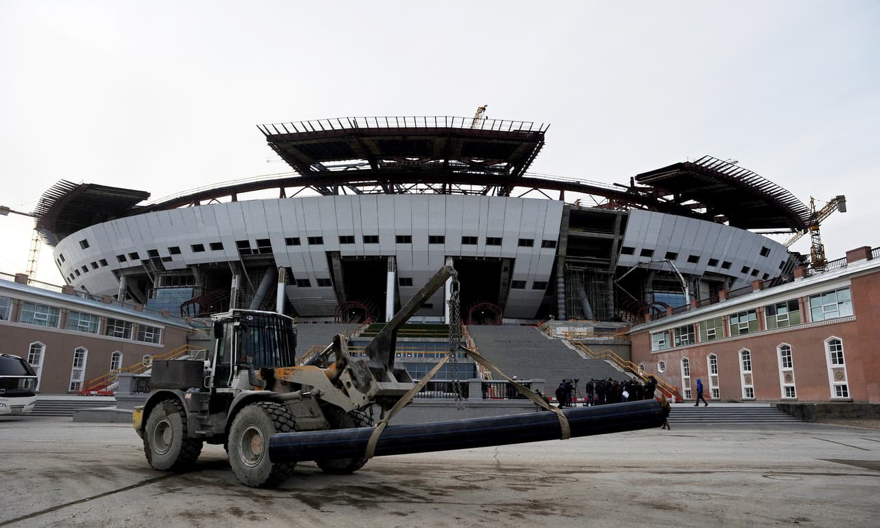 Rusia planea utilizar mano de obra de presos para la Copa del Mundo 2018