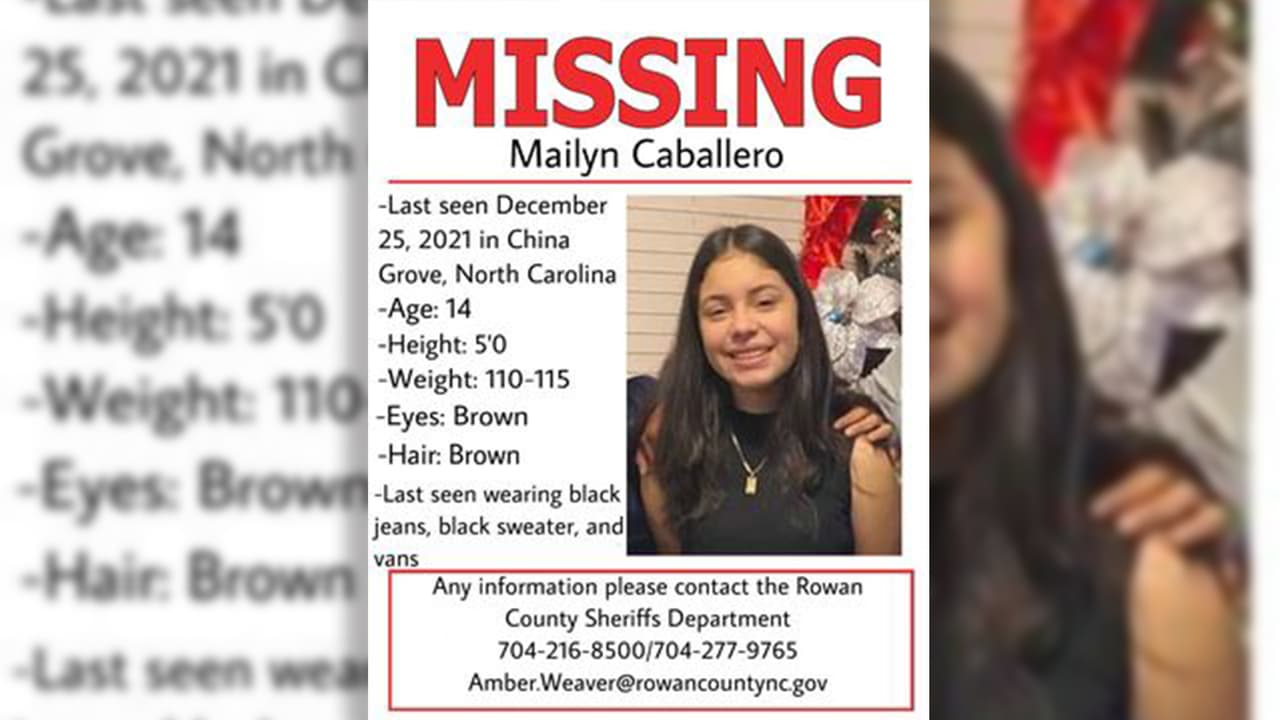 Localizan a Mailyn Caballero, de 14 años de edad