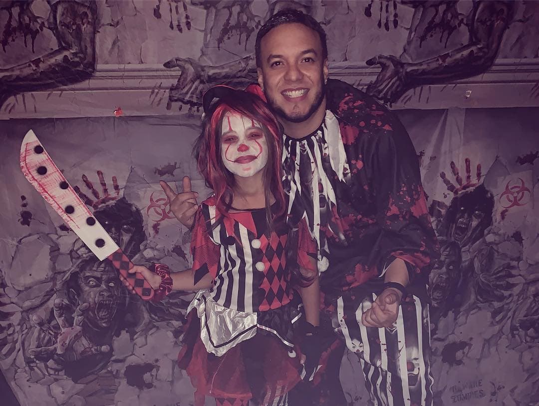 De este romance nació la pequeña
<b>Victoria</b>.