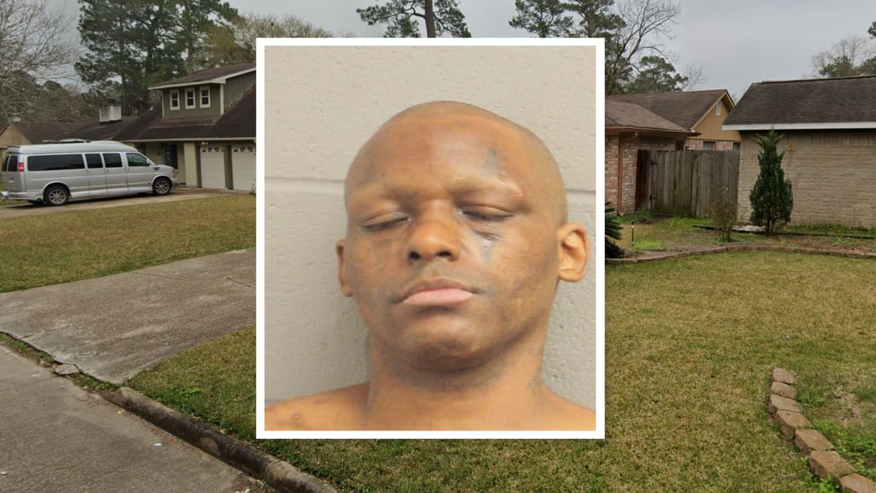 Amenaza con un cuchillo a varios agentes de Texas y luego escupe en la cara a un policía durante su arresto