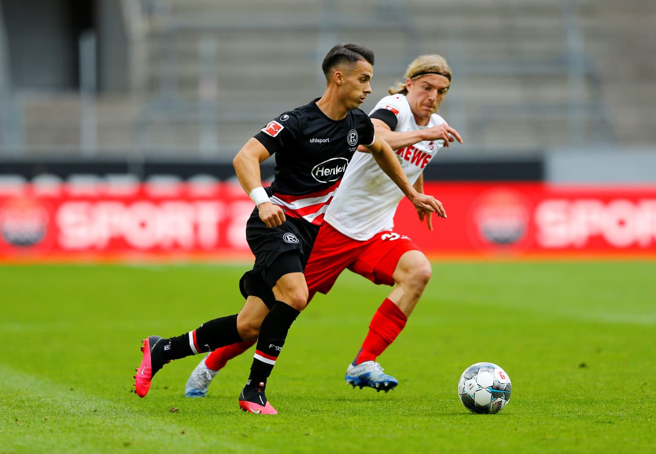 Erik Thommy marcó en favor del Fortuna Düsseldorf.