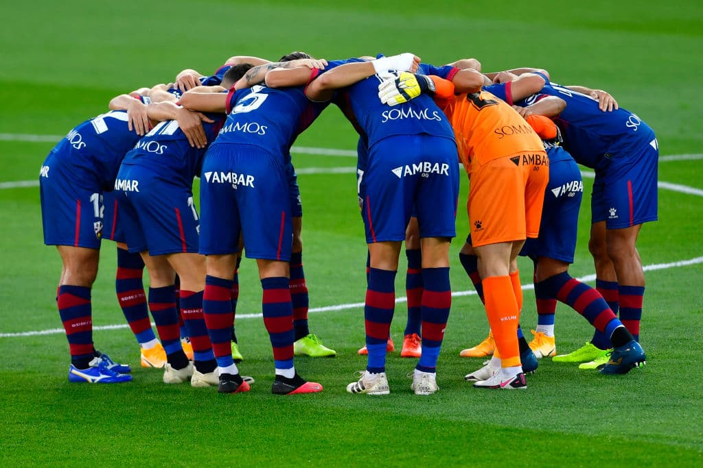 Huesca igualó a un gol con Valencia la jornada anterior de La Liga.