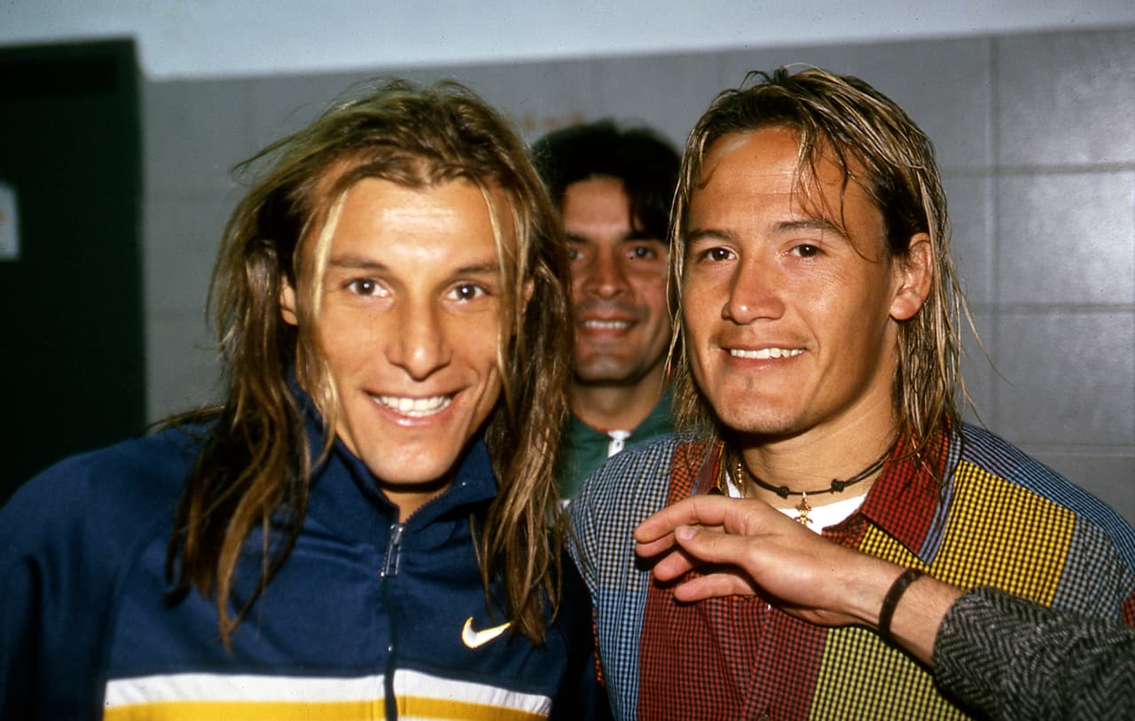 Su parecido con Claudio Caniggia le dio el mote de ‘Pájaro’ en su paso por Argentina.