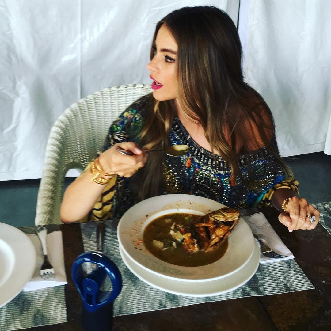 Sofía no dejó nada en el plato.