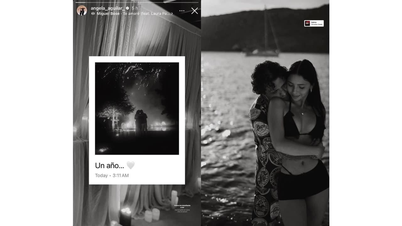 Así celebraron su primer aniversario.