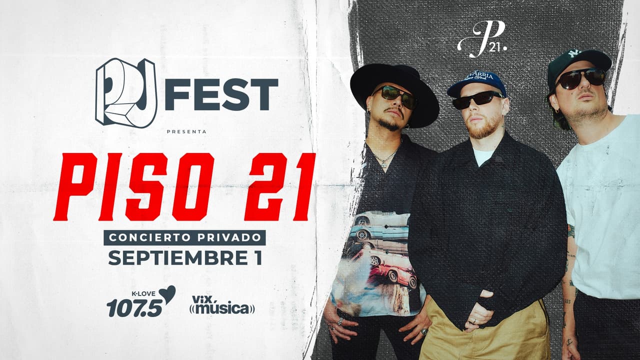 Piso 21 PJ Fest Premios Juventud 2026